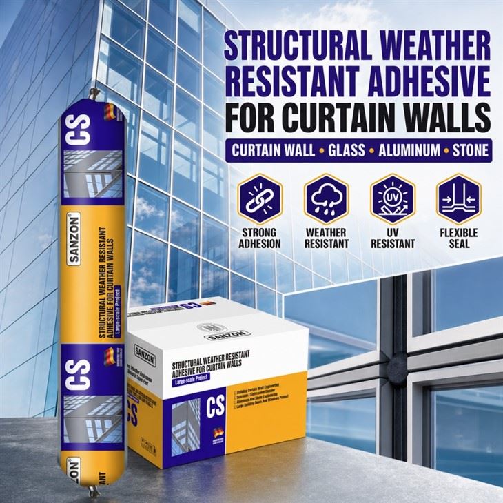 Fire-Rated Silicone Sealant For Commercial Building Safety Compliance